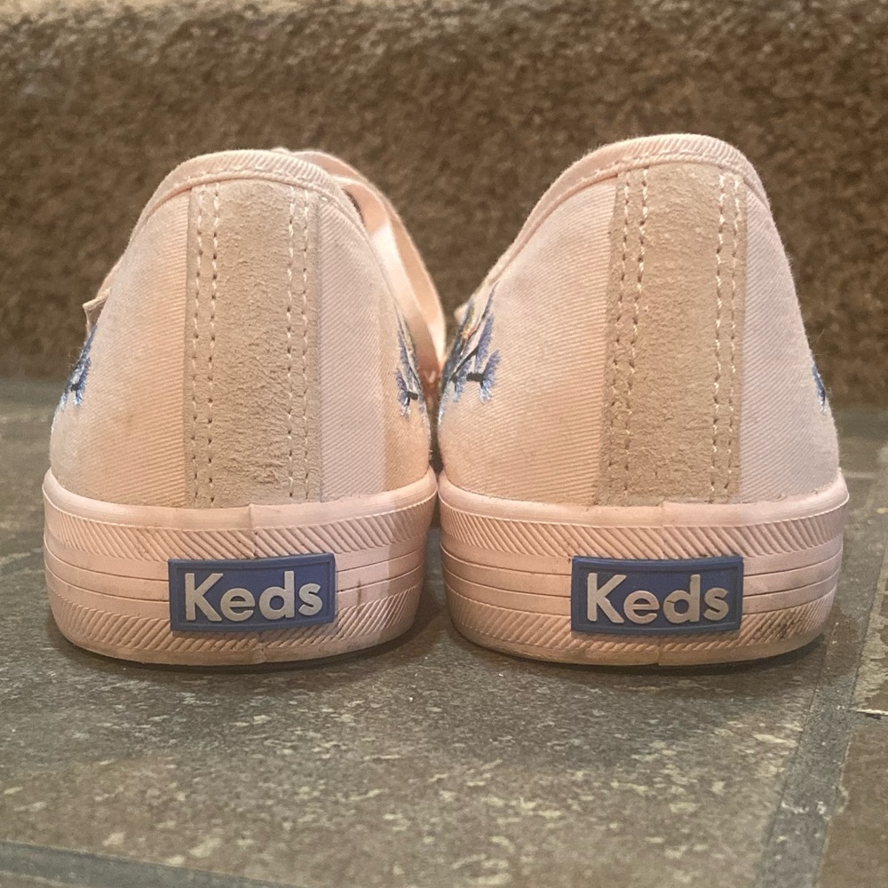 Keds x Rifle Paper Co pink sneakers - Picture 2 of 6
